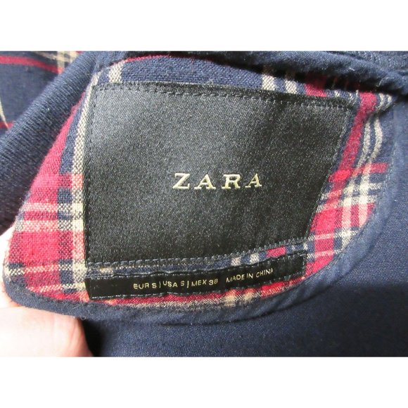 Zara 90s ska punk style tartan plaid bomber jacket - Picture 7 of 12